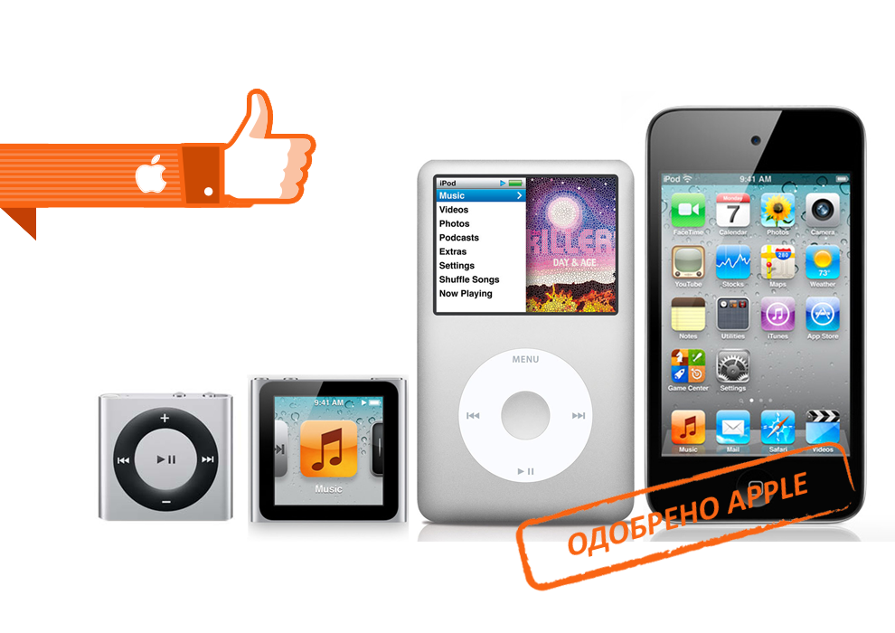 Ремонт Apple iPod в Королёве